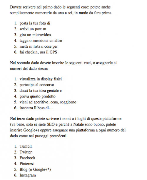 il social game, il gioco dei social media marketing